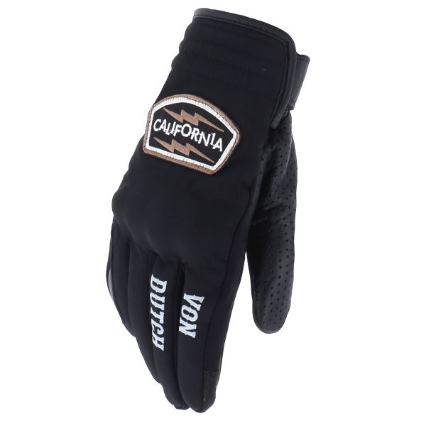 Guanti moto Von Dutch Cali Air Nero Nero
