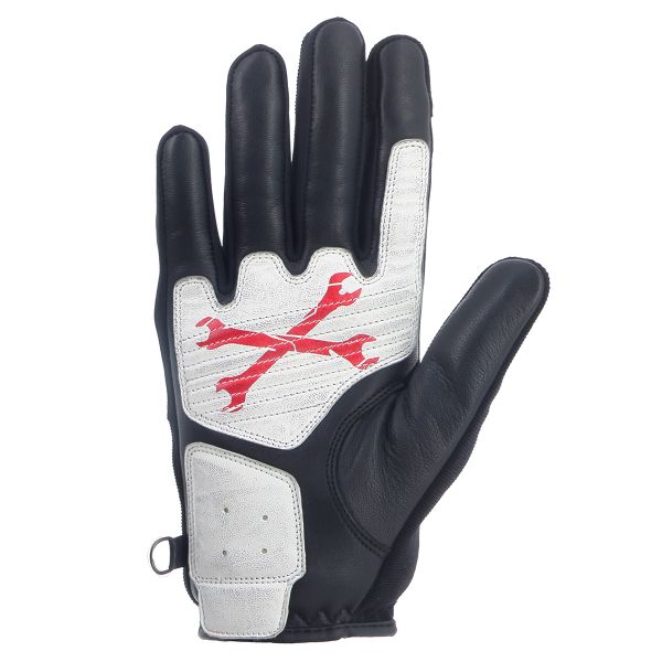 Von Dutch Key Leather Black White