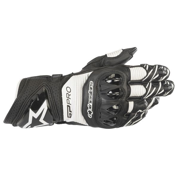 Guanti moto Alpinestars GP PRO R3 Black White