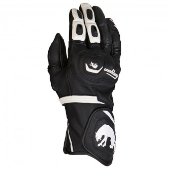 Guanti moto Furygan Higgins Black White Guanti moto Furygan Higgins Black White