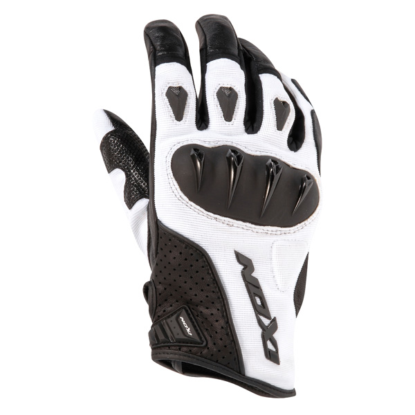 Guanti moto Ixon RS Print HP Nero Bianco