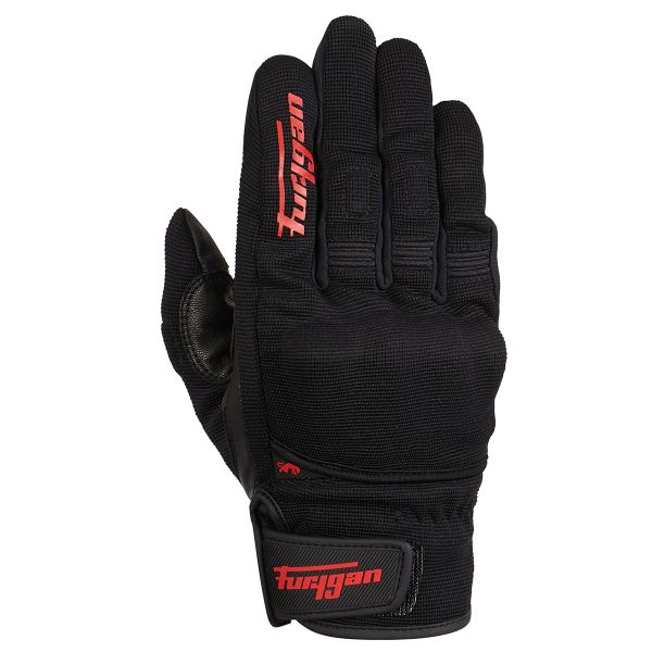 Guanti moto Furygan Jet D3O Black Red