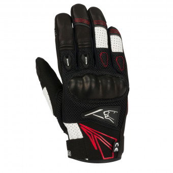 Guanti moto Bering Kiff Black White