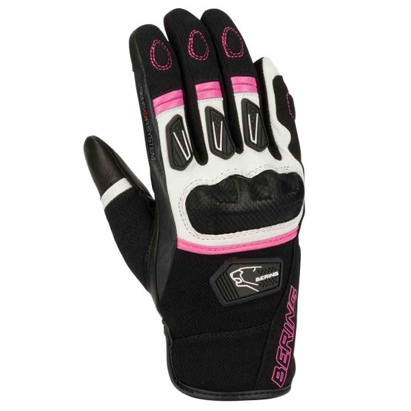 Guanti moto Bering Lady Ursula Black Fuchsia