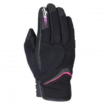 Guanti moto Furygan Oksi Lady D3O Black Pink