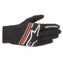 Guanti moto Alpinestars Reef Nero Bianco Rosso Fluo