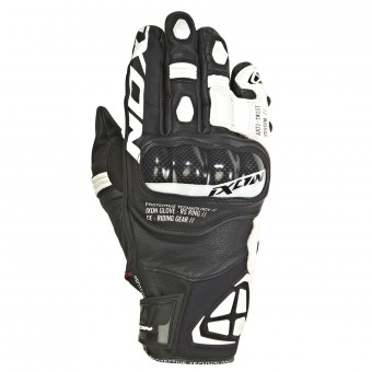 Guanti moto Ixon RS Ring Nero Bianco