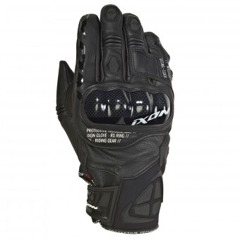 Guanti moto Ixon RS Ring Nero