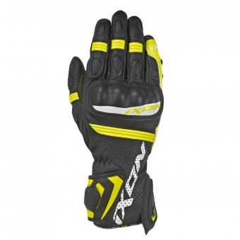 Guanti moto Ixon RS Tempo Air Nero Giallo Vivo