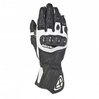 Guanti moto Ixon Rs Tilt Nero Bianco