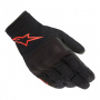 Guanti moto Alpinestars S Max Drystar Nero Rosso Fluo