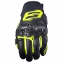 Guanti moto Five SF3 Nero Giallo Fluo