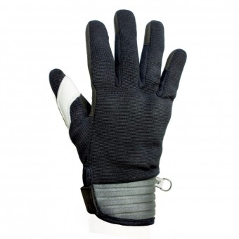 Guanti moto Helstons Simple Donna Nero Grigio