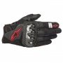 Guanti moto Alpinestars SMX-1 Air V2 Nero Rosso Fluo