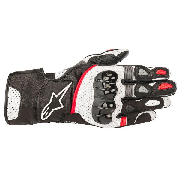 Guanti moto Alpinestars SP-2 V2 Black White Red
