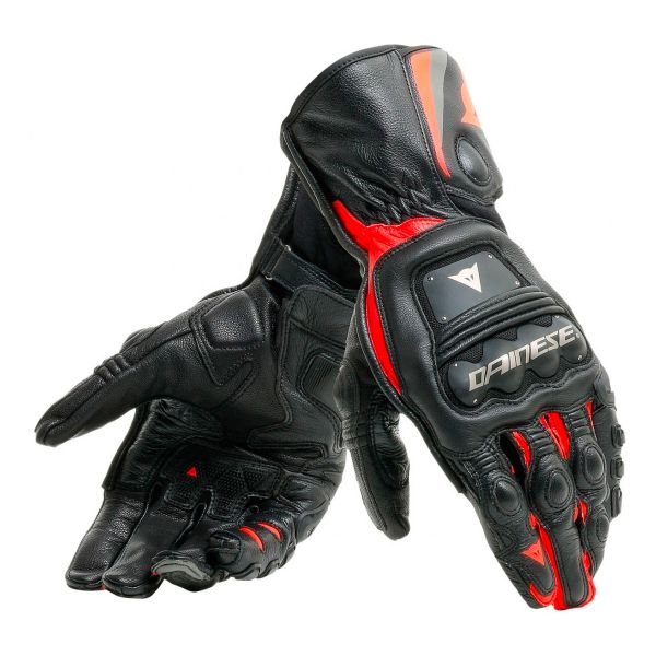 Guanti moto Dainese Steel-Pro Black Fluo Red