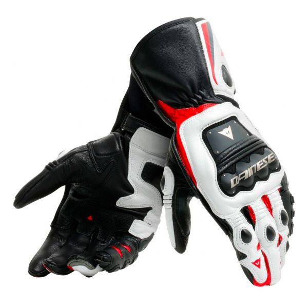 Guanti moto Dainese Steel-Pro Black White Red