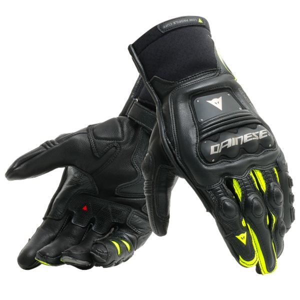 Guanti moto Dainese Steel-Pro In Black Yellow Fluo