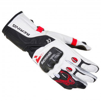 Guanti moto Bering Steel-R Black Red