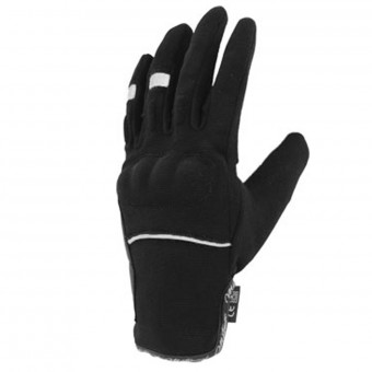 Guanti moto Motomod TS01 DonnaNero Bianco