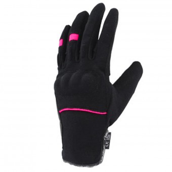 Guanti moto Motomod TS01 Donna Nero Rosa