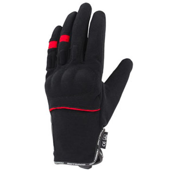 Guanti moto Motomod TS01 Nero Rosso
