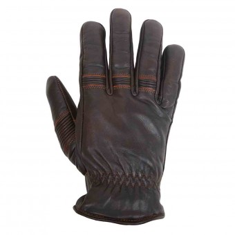 Guanti moto Helstons Velvet Winter Brown Black