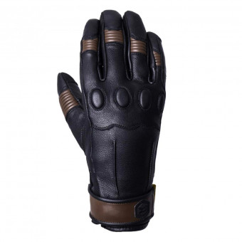 Guanti moto Knox Wave Women Black Brown