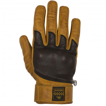 Guanti moto Helstons Wolf Summer Gold Brown