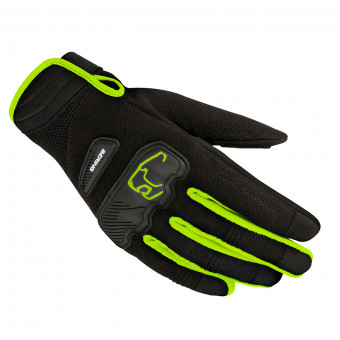 Guanti moto Bering York Black Fluo