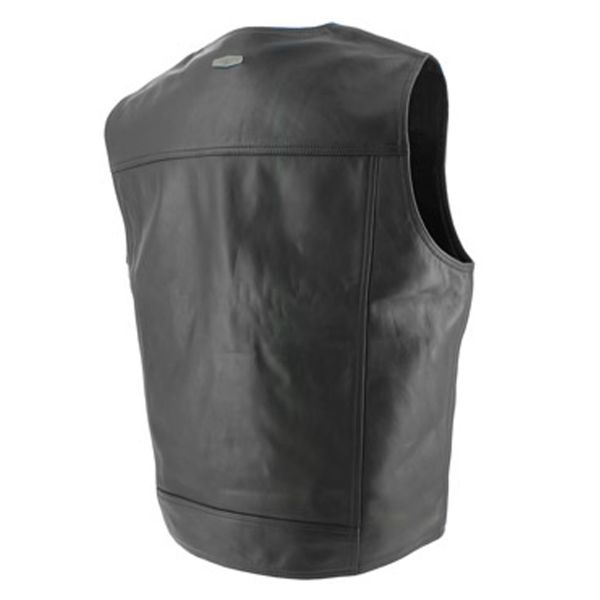 Soubirac Gilet Pelle Nero