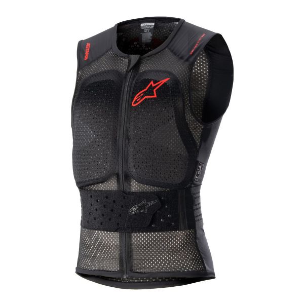 Gilet Alpinestars Gilet di protezione Nucleon Flex Pro rosso fumo