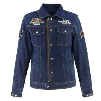Gilet Helstons Blu Denim West