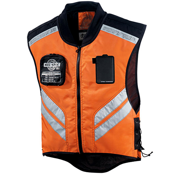 Gilet ICON Mil-Spec Mesh Arancione