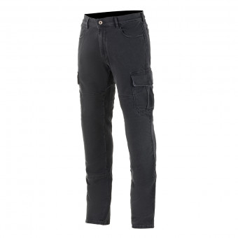 Jeans moto Alpinestars Barton Cargo Rinse Plus Black
