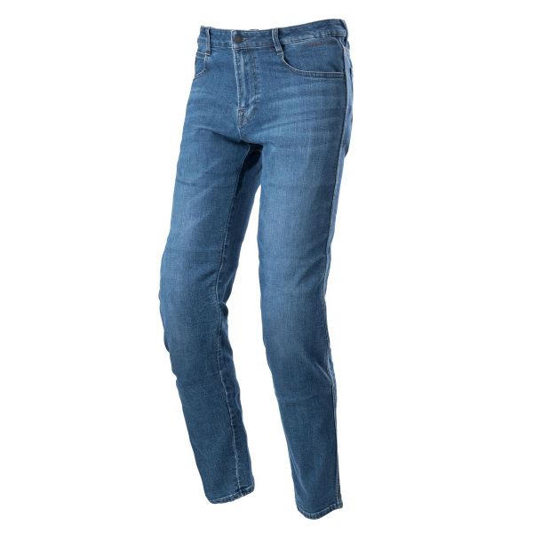 Jeans moto Alpinestars Radon Relaxed Fit Denim Rinse Blue