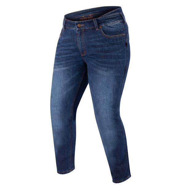 Jeans moto Bering Lady Gilda Queen Size Blue