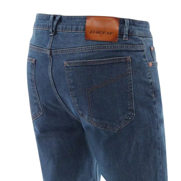 Dainese 5-Pocket Denim Regular Pants Blue
