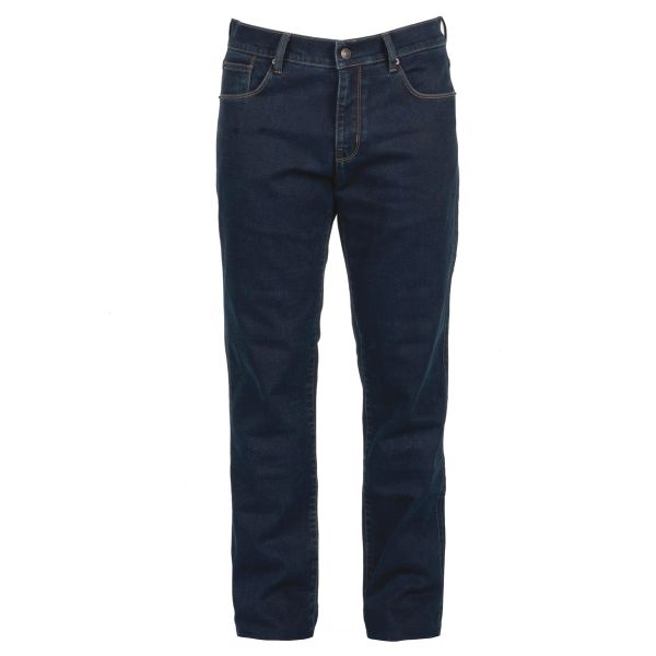 Jeans moto Helstons Straight Way Raw Blue