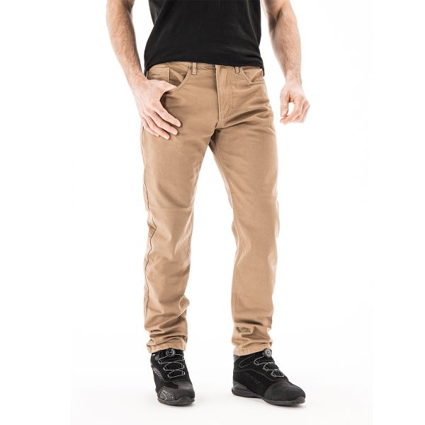 Jeans moto Ixon Barry Marron