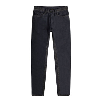Jeans moto Knox Colton Slim Short Nero Invecchiato Ruggine