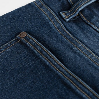 Knox Kirkstone Straight Short Stone Wash Indigo
