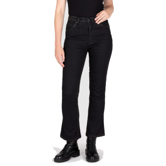 Knox Donne Cartmel Kick Flare Regular Invecchiato Nero Ruggine