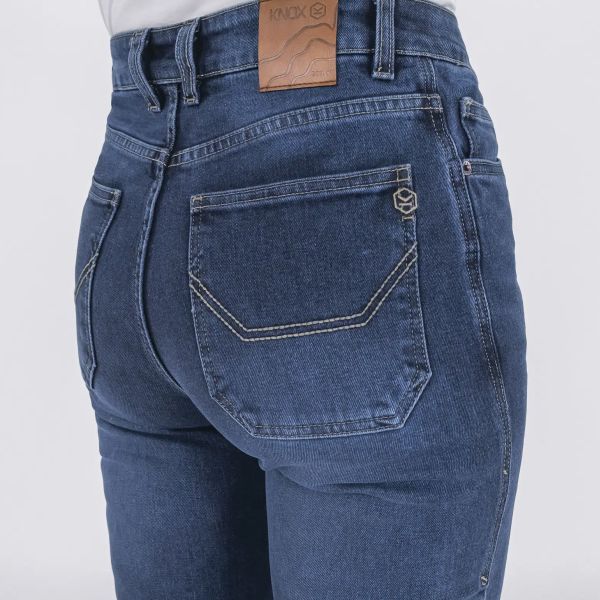 Knox Donne Colton Skinny Regular Stone Wash Indigo
