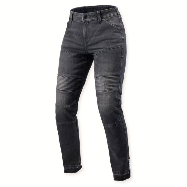 Jeans moto REV'IT Moto 2 Ladies SF Dark Black Stone
