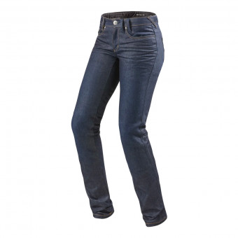 Jeans moto REV'IT Madison 2 Ladies Blu Medio
