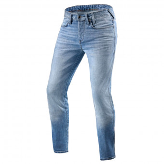 Jeans moto REV'IT Piston 2 SK Light Blue Used