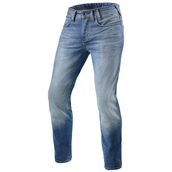 Jeans moto REV'IT Piston 2 SK Medium Blue Used