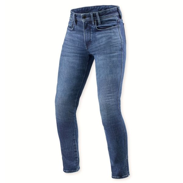 Jeans moto REV'IT Piston 3 SK Medium Blue Used