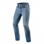 Jeans moto REV'IT Piston Blu Chiaro Sbiadito